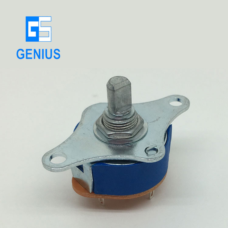 SR25-1-2-5N-TC(加防塵罩）旋轉波段開關