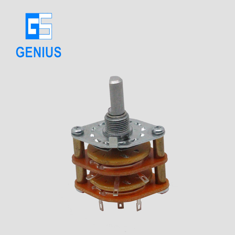 SR29波段開關(guān)_旋轉(zhuǎn)式檔位開關(guān) 精靈電子 東莞直銷 多路開關(guān)