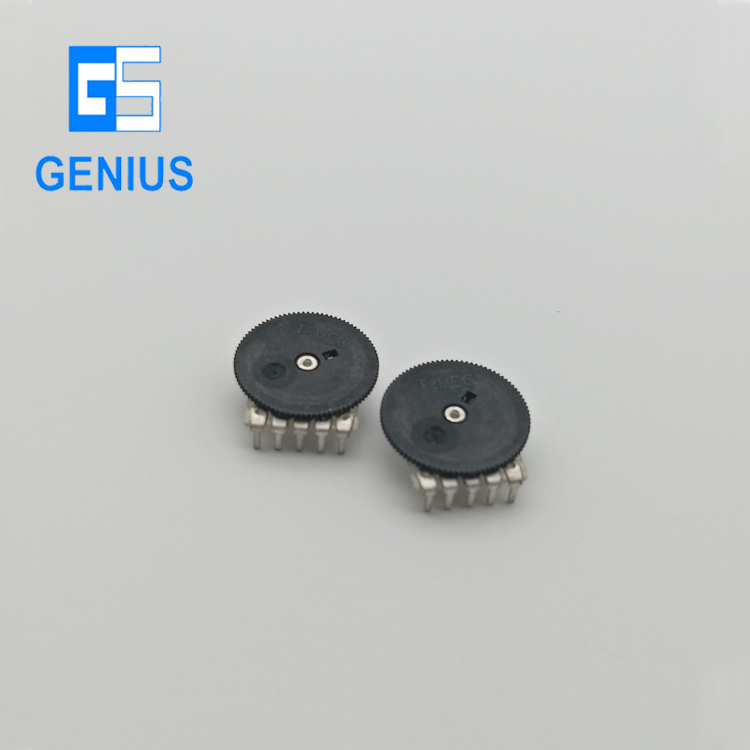 波盤電位器 碳膜 轉(zhuǎn)盤電位器 耳機用電位器 精耀電子 直銷 雙聯(lián) 臺灣精靈