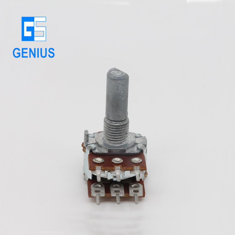 R1610G雙聯(lián)電位器 不帶開關(guān)電位器 旋轉(zhuǎn)電位器 精耀直銷